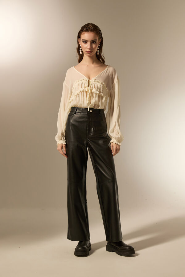 PANTALON AZAI NEGRO image number null