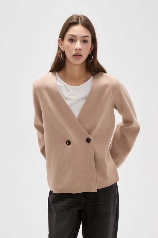 SACO TEREA BEIGE image number null