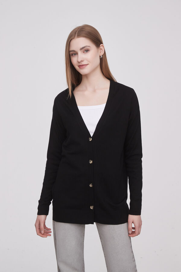 CARDIGAN SUSUL NEGRO image number null