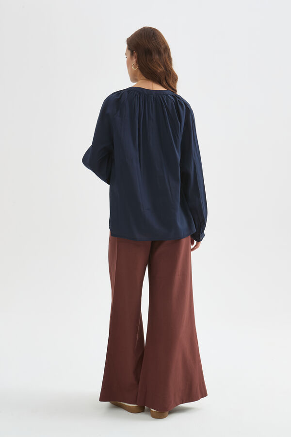 BLUSA XELMAR 70607 AZUL MARINO image number null