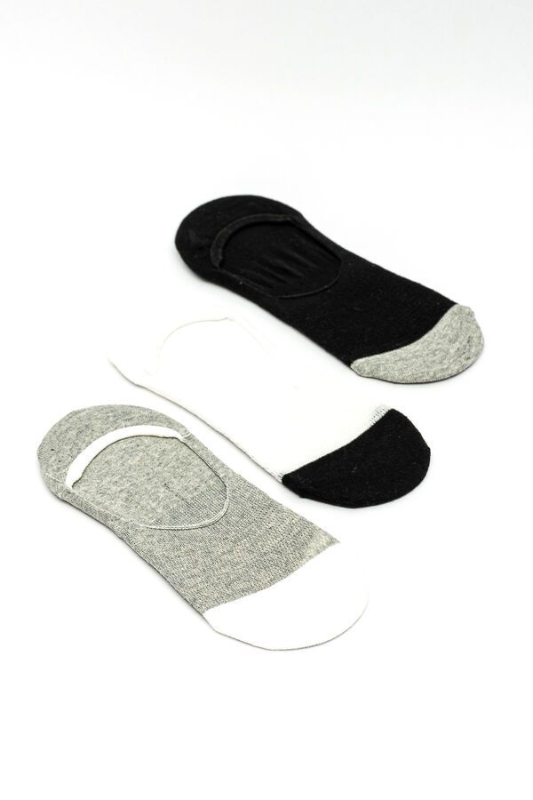 Medias Invisible Moon, Pack x 3 COLOR UNICO image number null