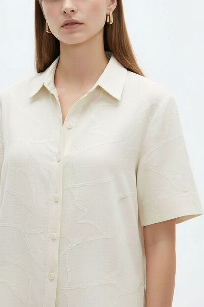 CAMISA LUALE 70809 ARENA MELANGE image number null