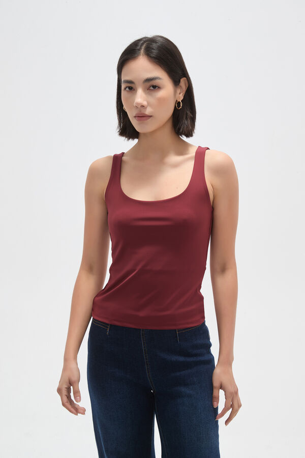 MUSCULOSA MINTAS BORDEAUX image number null