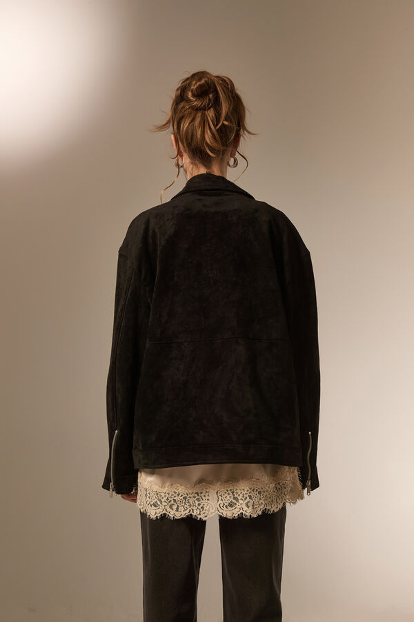 CHAQUETA GAMAL NEGRO image number null