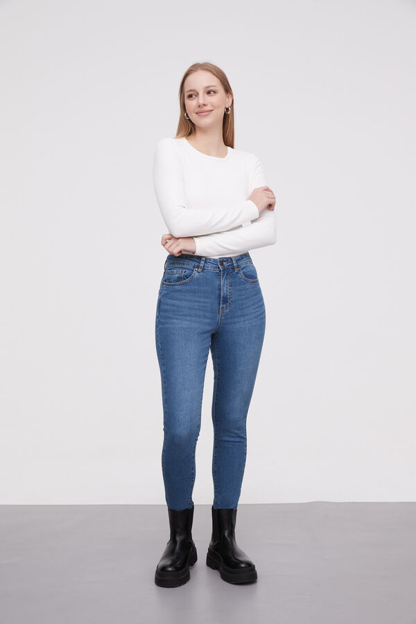 PANTALON SOSTO AZUL MEDIO image number null