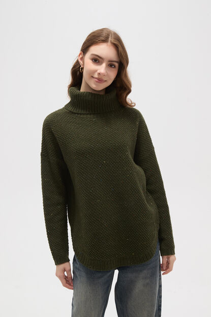 POLERA ARSIEGA VERDE OLIVA OSCURO image number null