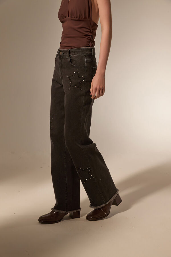 PANTALON KAELIS GRIS OSCURO image number null