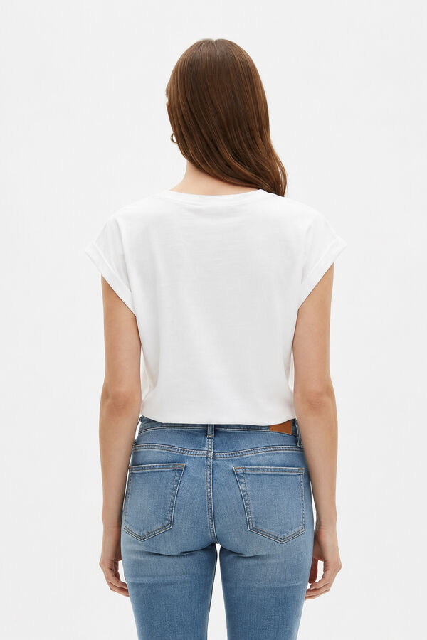 REMERA ALISMO 70607 MARFIL  / OFF WHITE image number null