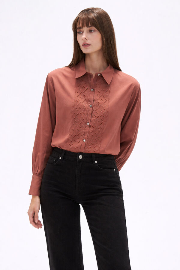 CAMISA BRANE CHOCOLATE image number null
