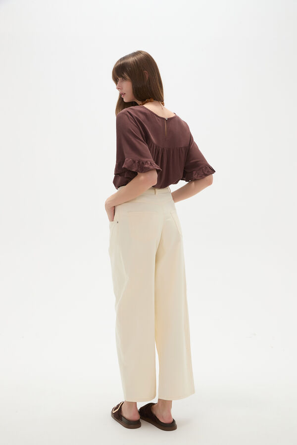 PANTALON GRAVA 70607 CRUDO / NATURAL image number null