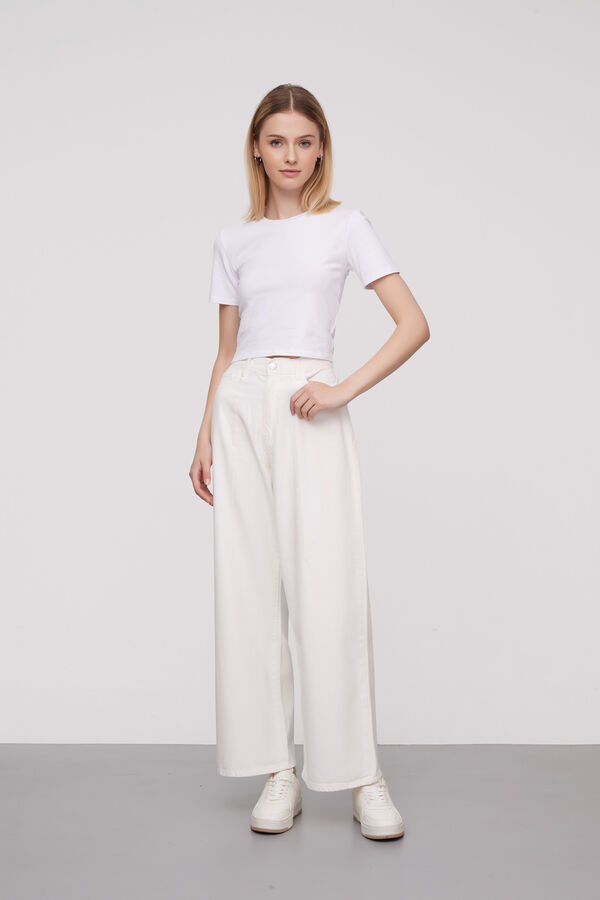 PANTALON LENICETE BLANCO image number null
