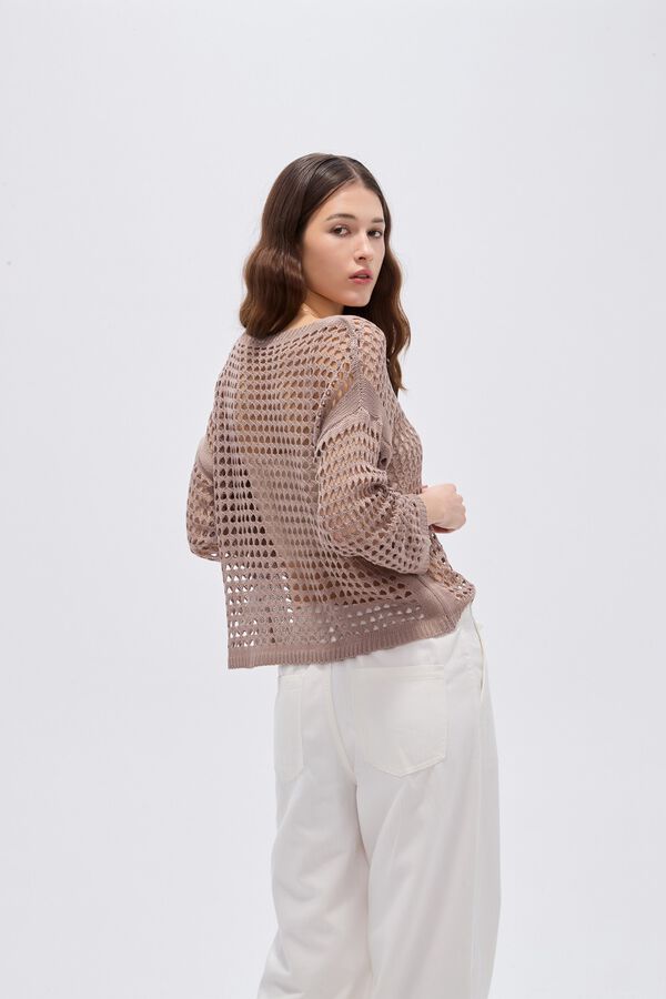 SWEATER ESDREN 70809 TAUPE CLARO image number null