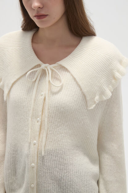 CARDIGAN OLCAY CRUDO / NATURAL image number null