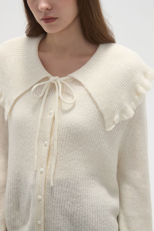 CARDIGAN OLCAY CRUDO / NATURAL image number null