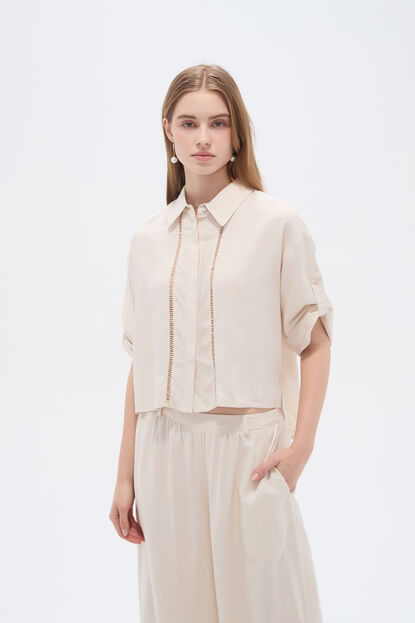 CAMISA ROLA 70607 ARENA MELANGE image number null