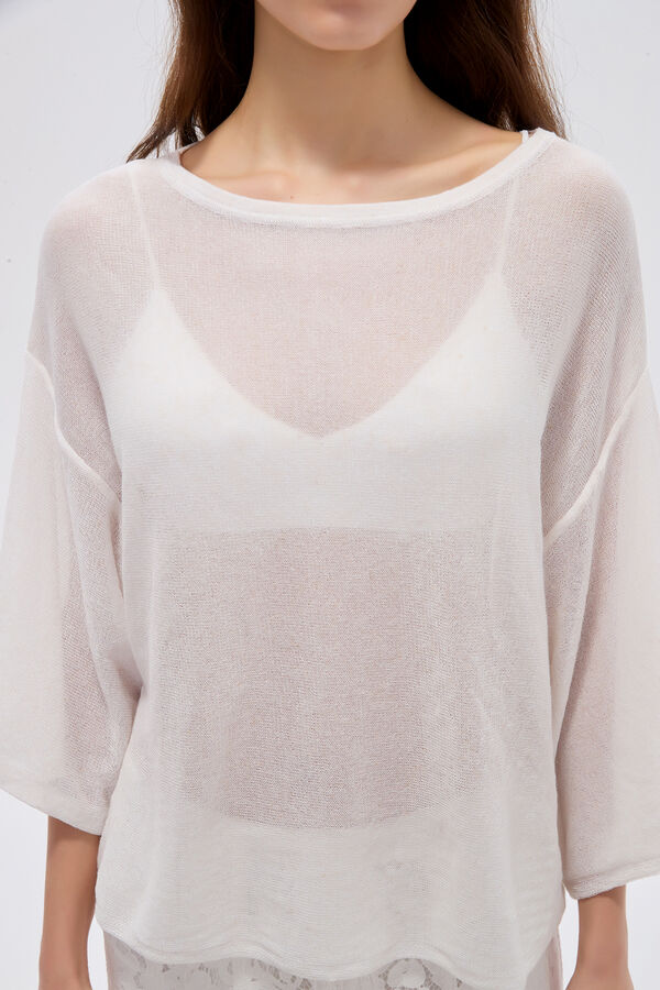 REMERA PARATY 70809 MARFIL  / OFF WHITE image number null