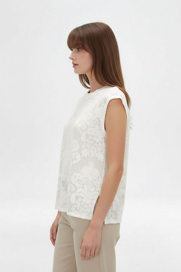 MUSCULOSA CHERITO 70809 MARFIL  / OFF WHITE image number null