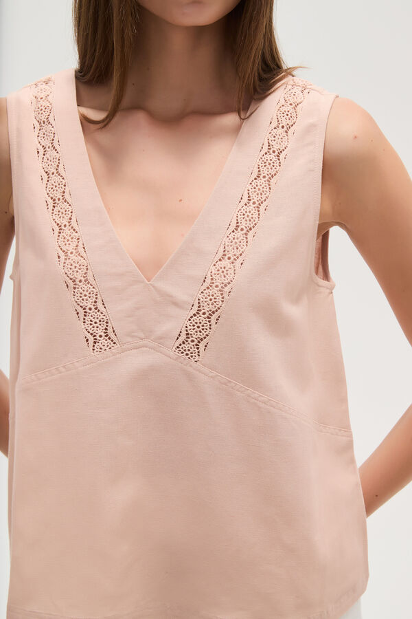 MUSCULOSA RIBA ROSA VIEJO image number null
