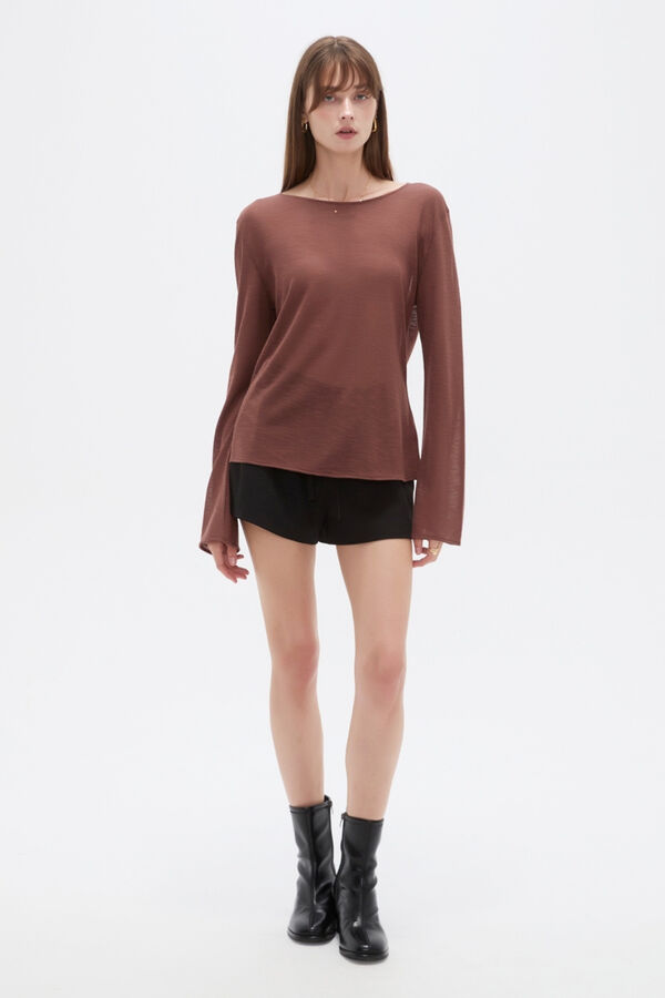 SWEATER GERAL 70809 CHOCOLATE image number null
