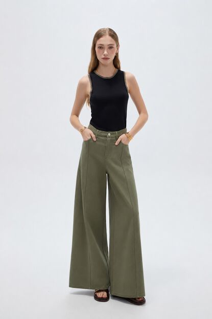 PANTALON RENNYS 70607 VERDE OLIVA image number null