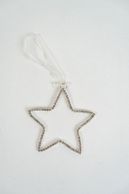 Deco Navidad Estrella de cristal COLOR UNICO image number null