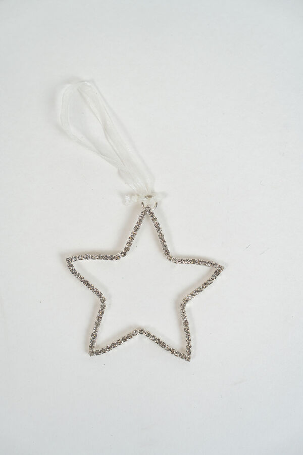 Deco Navidad Estrella de cristal COLOR UNICO image number null