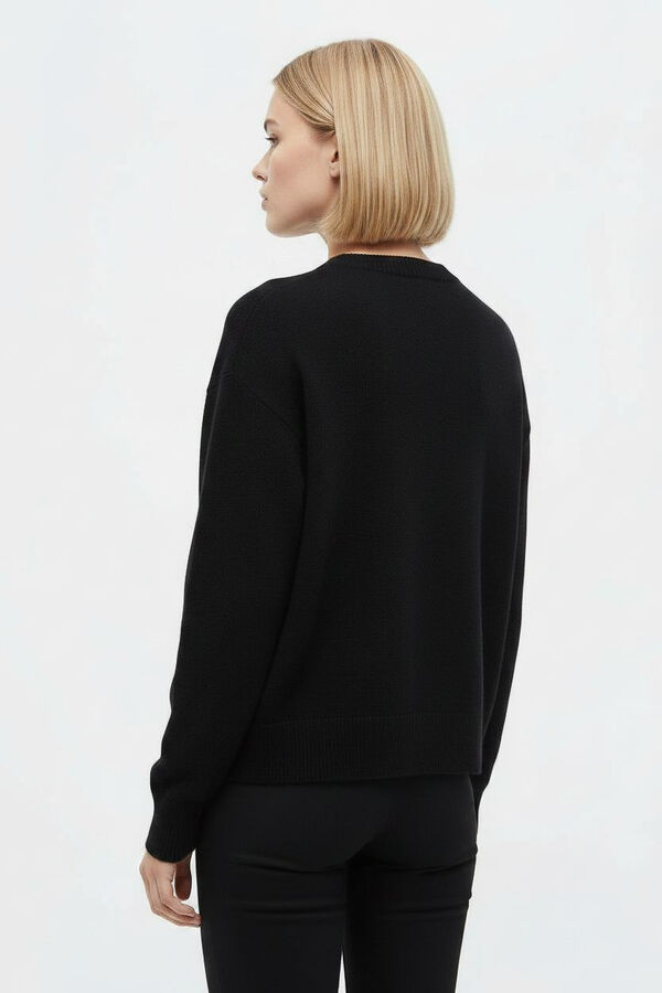 SWEATER ELOUNA 70809 NEGRO image number null