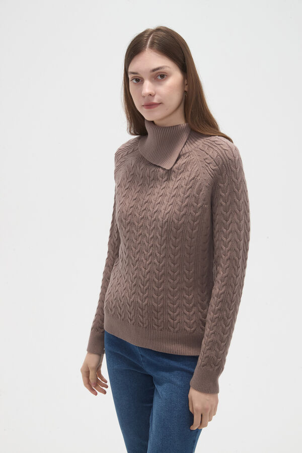 SWEATER AILARA TAUPE / MINK / VISON image number null