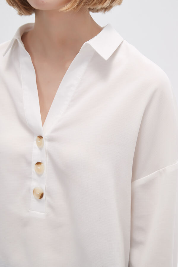 BLUSA KANSAS BLANCO image number null
