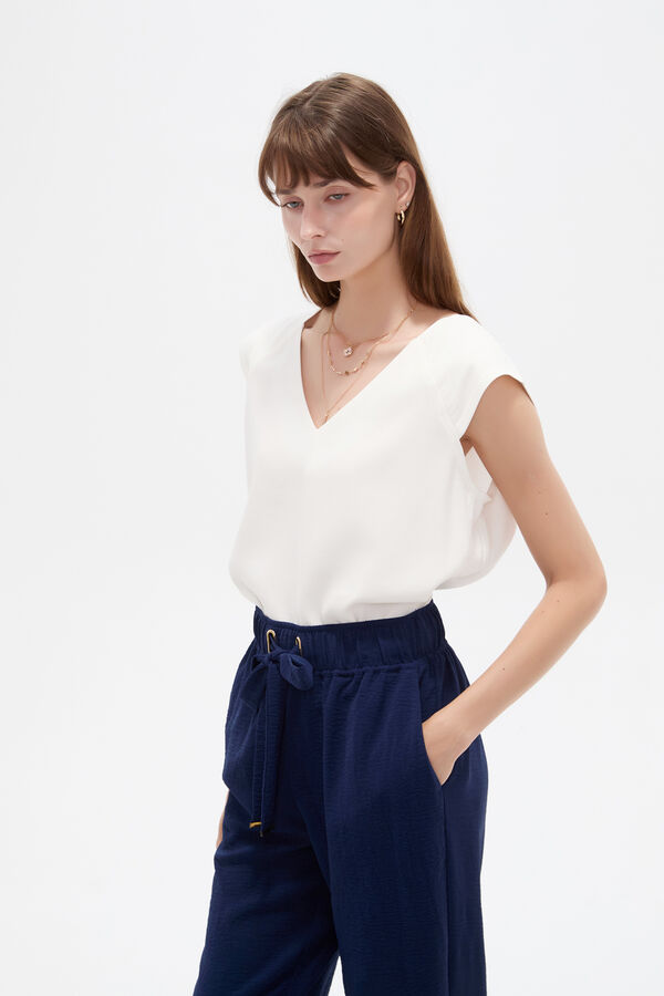 BLUSA ZUNEL 70607 MARFIL  / OFF WHITE image number null