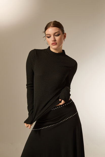 POLERA FRIN 70607 NEGRO image number null