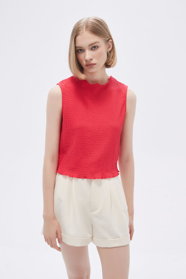 MUSCULOSA INDIG ROJO CORAL image number null