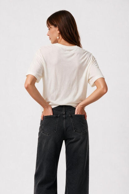 REMERA ENA 70607 MARFIL  / OFF WHITE image number null