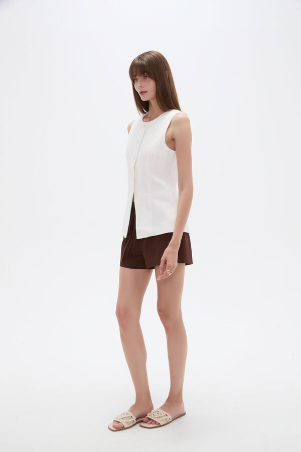 CHALECO PAULIN 70809 MARFIL  / OFF WHITE image number null