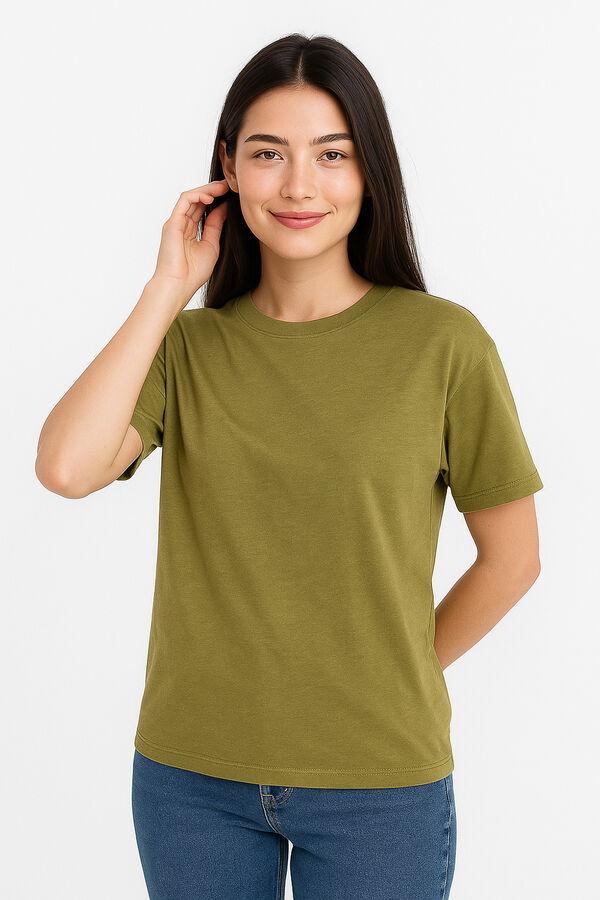 REMERA RALYA VERDE OLIVA image number null