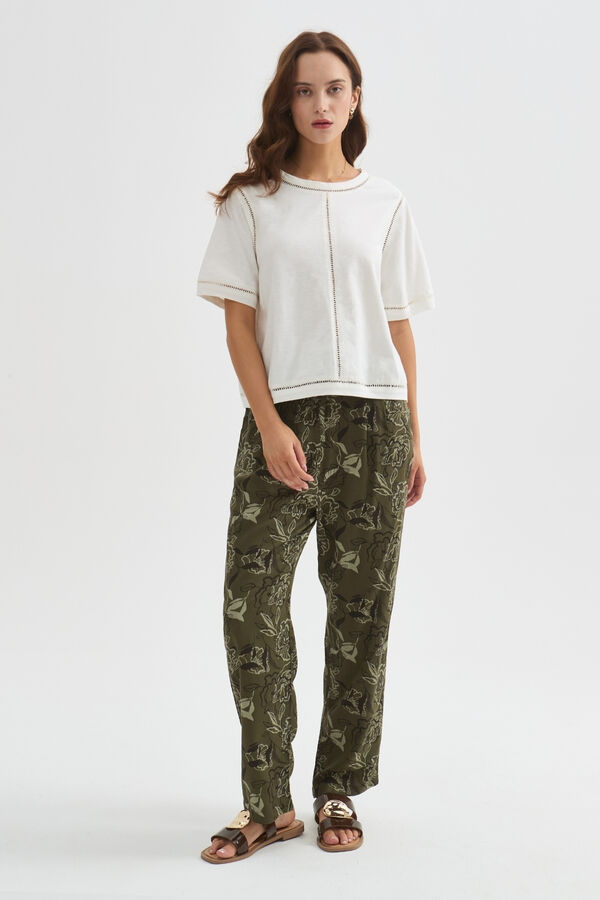 REMERA TAYEL 70607 MARFIL  / OFF WHITE image number null