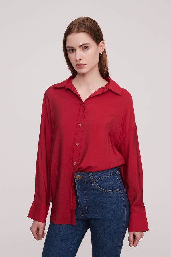 CAMISA MIRTAN CEREZA image number null