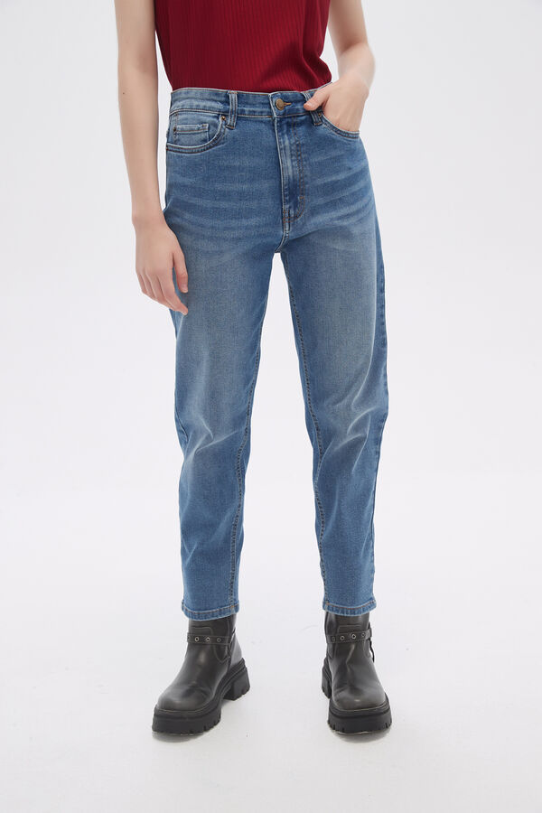 PANTALON JEANIU AZUL image number null