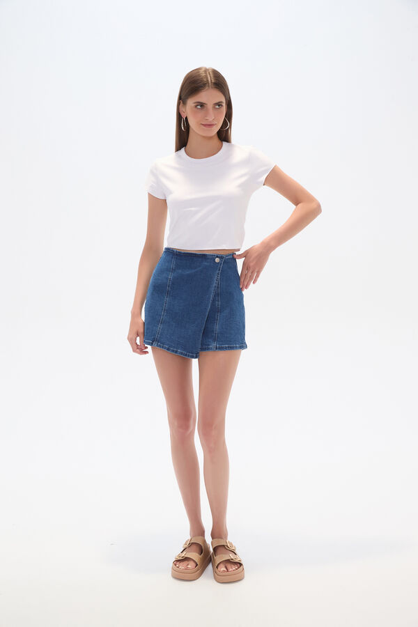 SHORT ESTELIN AZUL image number null