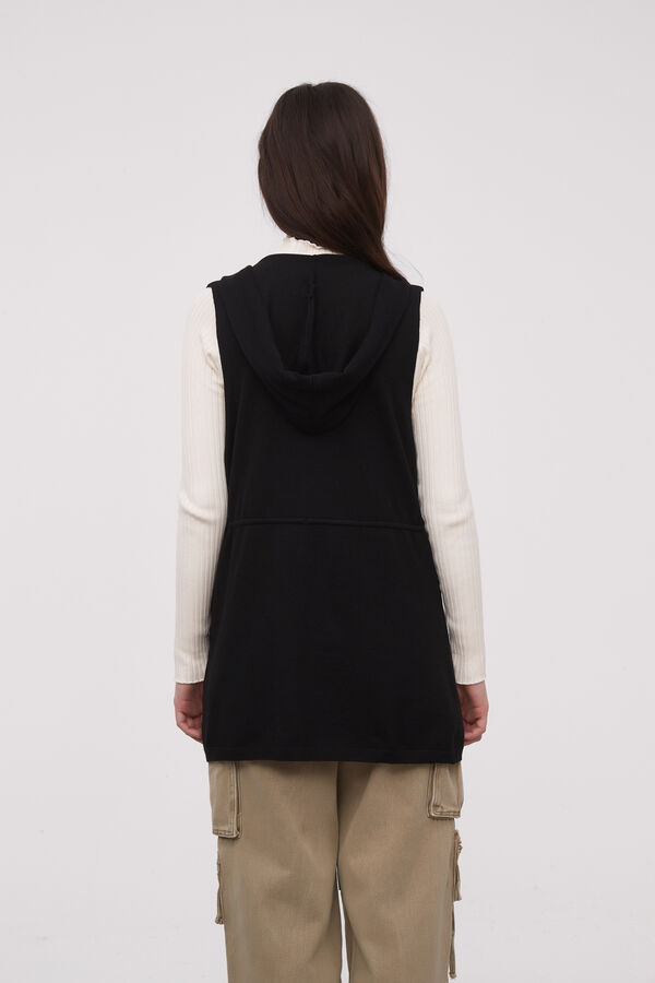 CHALECO FARANA NEGRO
