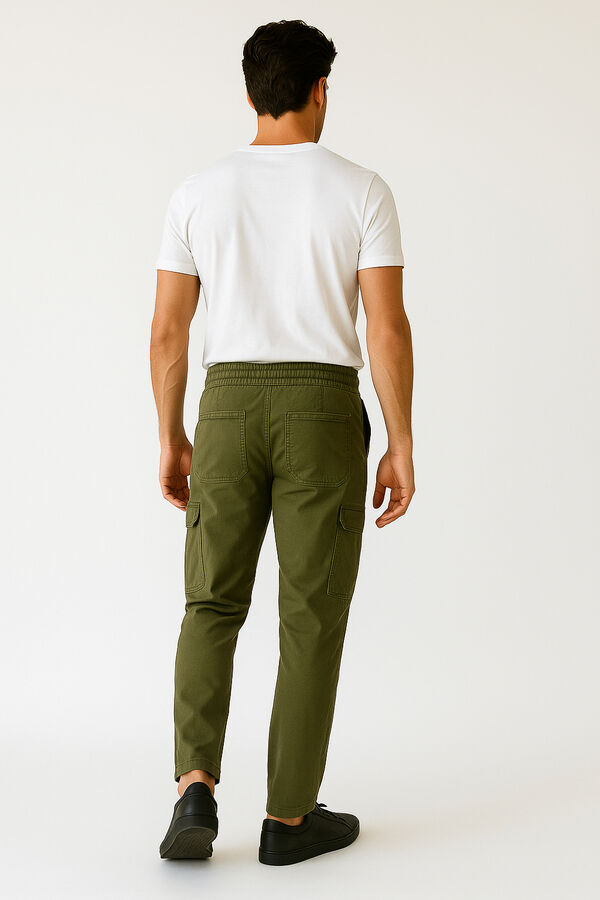 PANTALON PINE VERDE OLIVA image number null