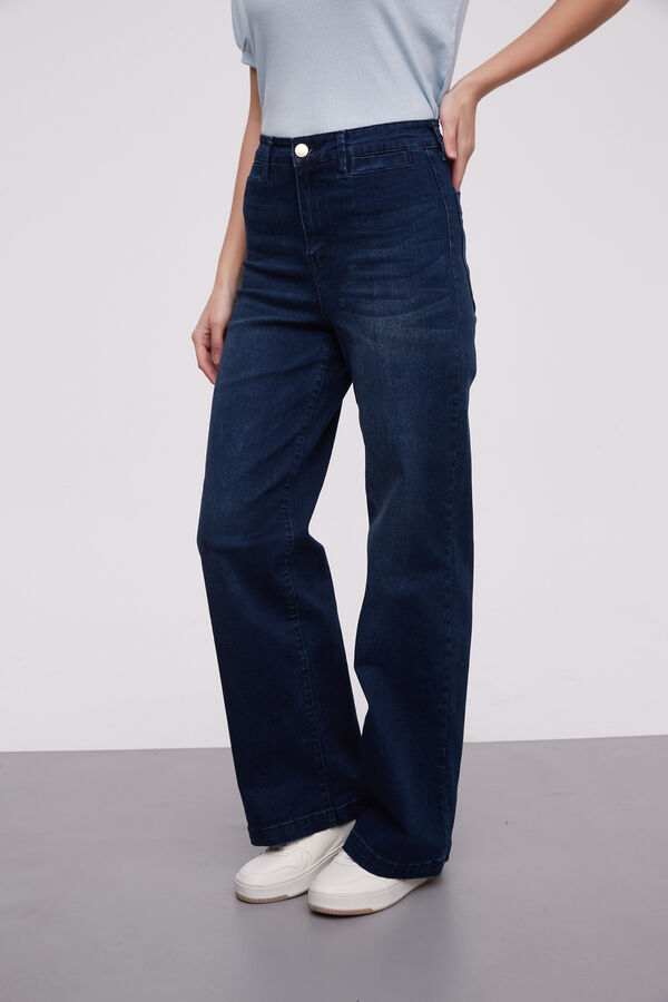 PANTALON NABU AZUL INDIGO image number null