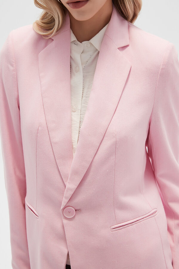 BLAZER FLOK ROSA CLARO image number null