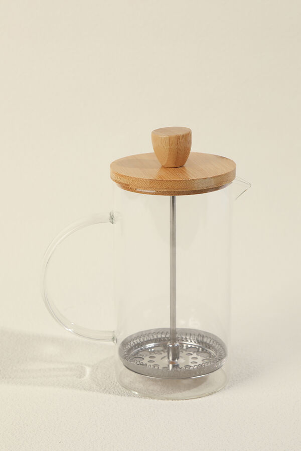 Cafetera Prensa Tapa Madera COLOR UNICO image number null