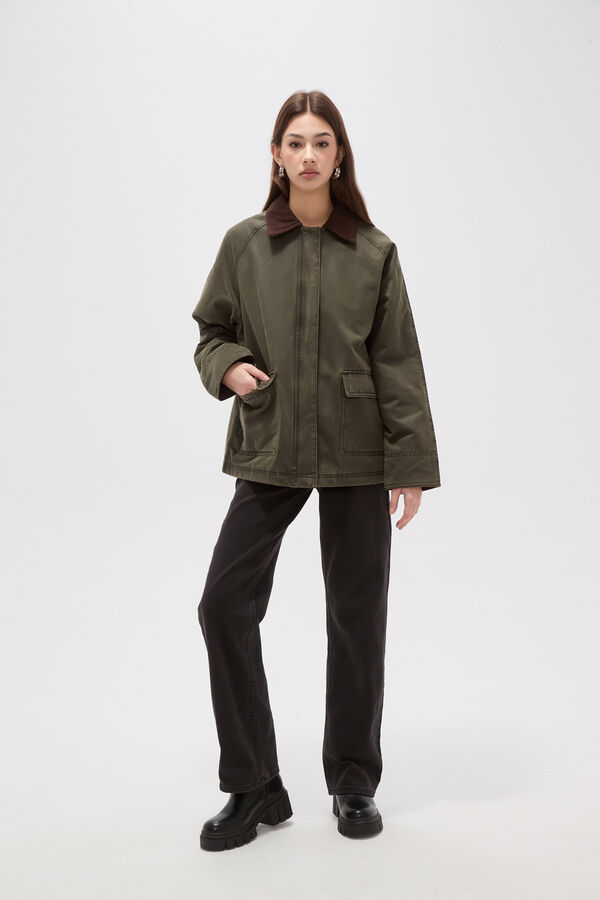 CAMPERA PREGOS VERDE image number null
