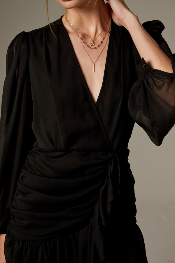 VESTIDO BUSINA 70607 NEGRO image number null