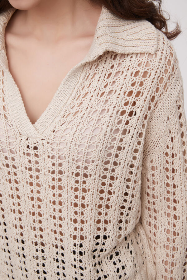 SWEATER FERNEY CRUDO / NATURAL image number null