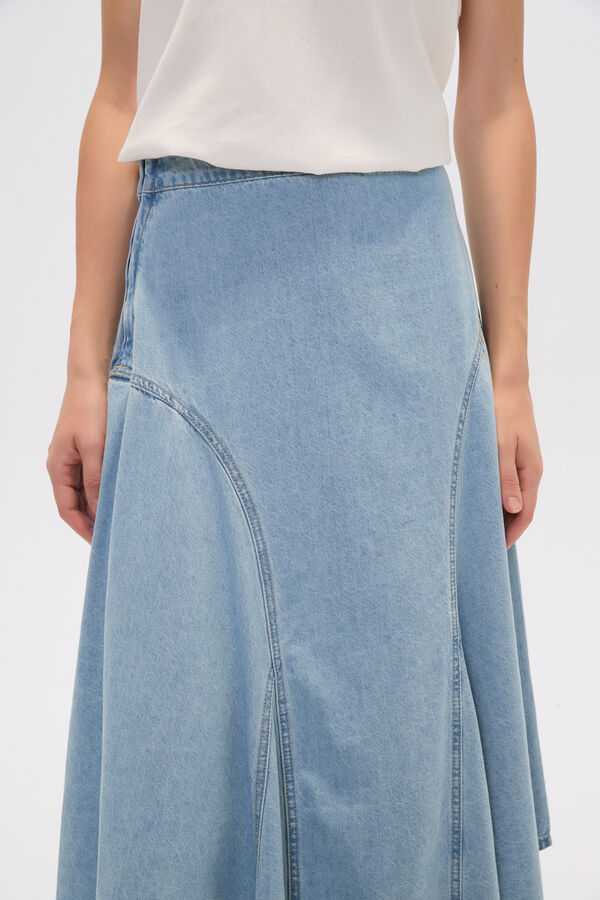 FALDA KUALCA AZUL CLARO image number null