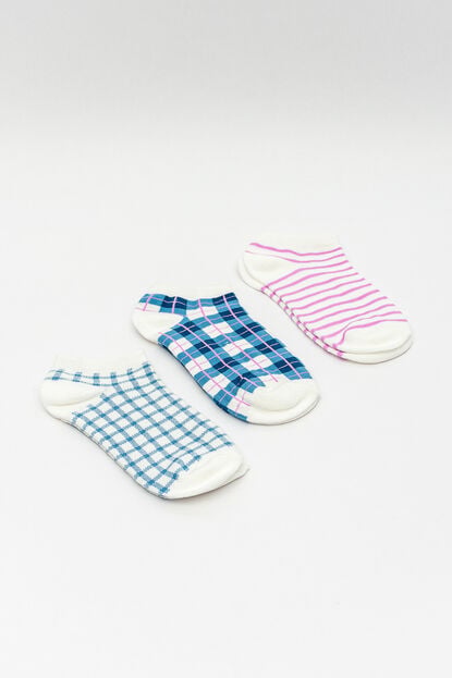 Medias Ankle Mercury, Pack x 3 COLOR UNICO image number null