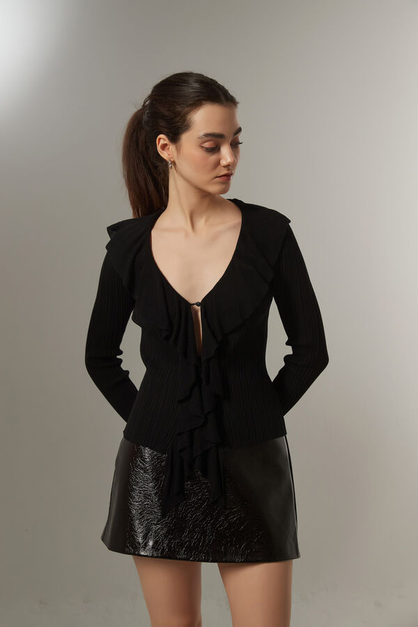 CARDIGAN GUIMA NEGRO image number null